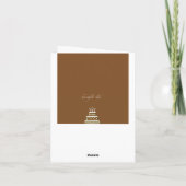 Carte d'anniversaire (Dos)