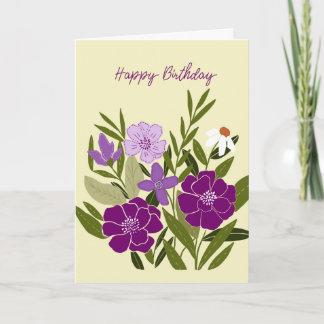 Carte d'anniversaire