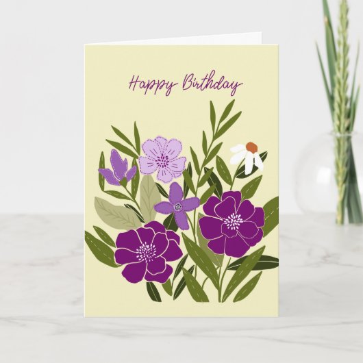 Carte d'anniversaire (Devant)