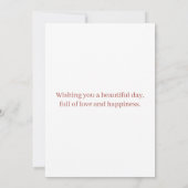 Carte d'anniversaire (Dos)