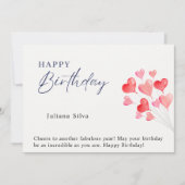Carte d'anniversaire (Devant)