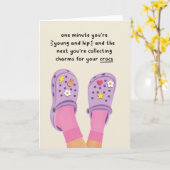 Carte d'anniversaire (Fleur jaune)