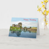 Carte d'anniversaire (Fleur jaune)