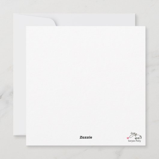 Carte d'anniversaire (Dos)