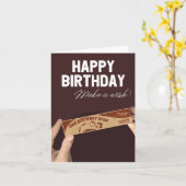Carte d'anniversaire  (Fleur jaune)
