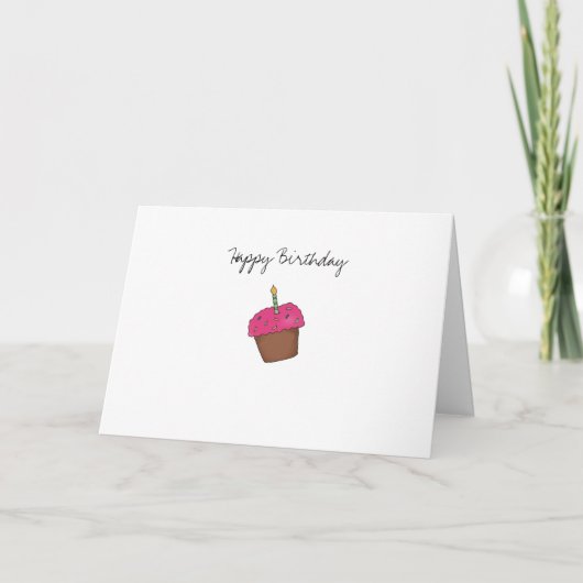 carte d'anniversaire (Devant)