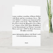 Carte d'anniversaire (Dos)