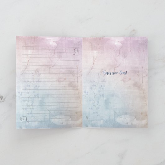 Carte d'anniversaire (Intérieur)