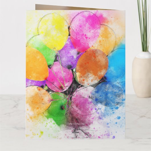 Carte d'anniversaire (Dos)