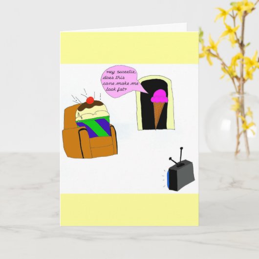 Carte d'anniversaire (Fleur jaune)