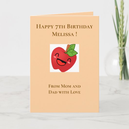 Carte d'anniversaire (Devant)