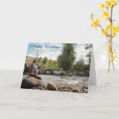 Carte d'anniversaire (Fleur jaune)