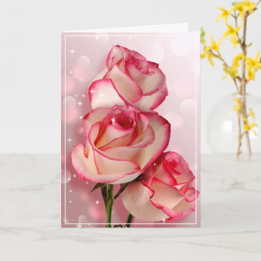 Carte d'anniversaire (Fleur jaune)