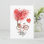 Carte d'anniversaire (Debout devant)