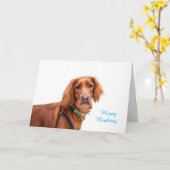 Carte d'anniversaire (Fleur jaune)