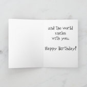 Carte d'anniversaire (Intérieur)