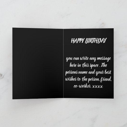 CARTE D'ANNIVERSAIRE (Intérieur)
