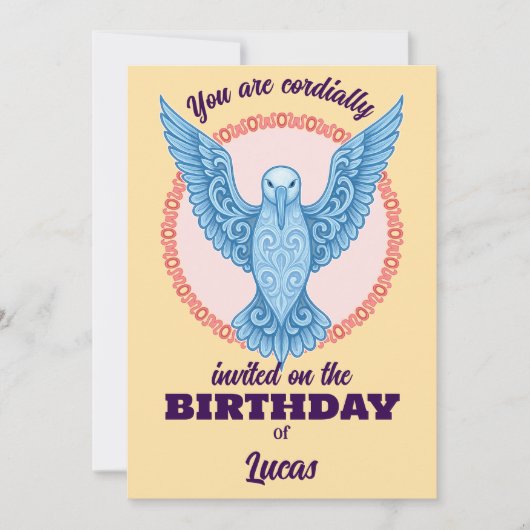 carte d'anniversaire (Devant)