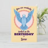 carte d'anniversaire (Debout devant)