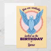 carte d'anniversaire (Devant / Derrière)