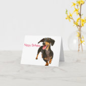 Carte d'anniversaire (Fleur jaune)