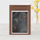 Carte d'anniversaire (Fleur jaune)