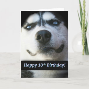 Carte d'anniversaire 10 ans joyeux, Cartes d'anniv