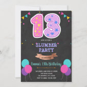 Carte d'anniversaire 13 ans double chiffre (Devant)