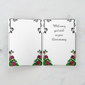 carte d'anniversaire 13ème - nénuphars (Intérieur)