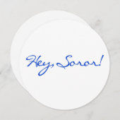 Carte d'anniversaire 1920 (Devant / Derrière)