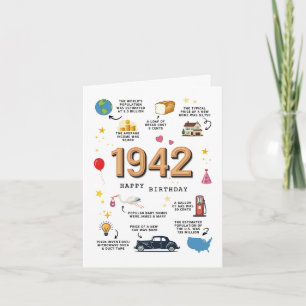 Carte d'anniversaire 1942 pour Papa ou Maman