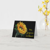 CARTE D'ANNIVERSAIRE **21 ANS** VOUS ÊTES SUPERBE (Fleur jaune)