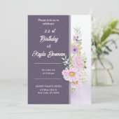 Carte d'anniversaire 22ème Célébration (Debout devant)