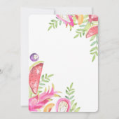 Carte d'anniversaire 2 ans Fille - TWO-TTI FRUTTI (Devant)