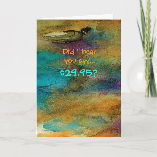 Carte d'anniversaire 30e (Devant)