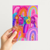 Carte d'anniversaire 3 ans pour filles