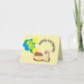 Carte d'anniversaire : 3E ANNIVERSAIRE (Devant)