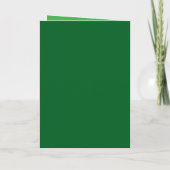 Carte d'anniversaire 40 ans de la Saint-Patrick (Dos)