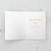 Carte d'anniversaire 4 ans (Intérieur)