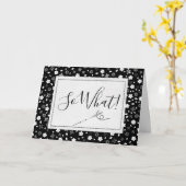 Carte d'anniversaire 50e Aiguille à coudre (Fleur jaune)