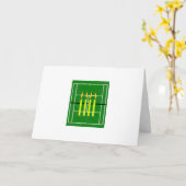 Carte d'anniversaire 50e par Lake Tennis (Fleur jaune)