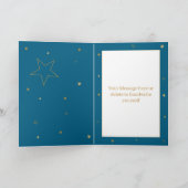 Carte d'anniversaire 60 ans Gold Star (Intérieur)