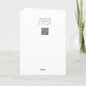 Carte d'anniversaire 70e (Dos)