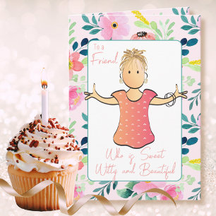 Carte d'anniversaire 70e - Drôle et narky
