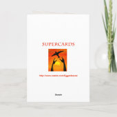 Carte d'anniversaire 75e avec fleurs de lys d'alst (Dos)