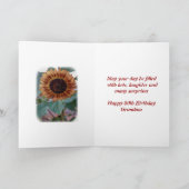 Carte d'anniversaire 80e pour grand-mère (Intérieur)