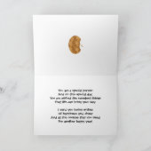 Carte d'anniversaire 88e pour un amateur de cookie (Intérieur)