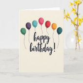 Carte d'anniversaire à arc d'illustration (Fleur jaune)