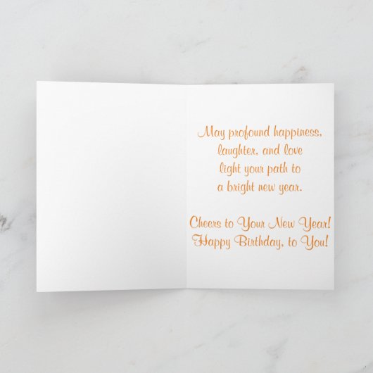 Carte d'anniversaire "A Fixe of History" (Intérieur)