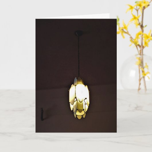 Carte d'anniversaire "A Fixe of History" (Fleur jaune)